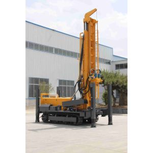 Hydraulic Crawler DTH Drilling Rig With Yuchai Engine