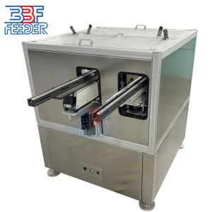 Customized Vibratory Bowl Feeder Soundproof Cover Large Capacity Plastic Pipe