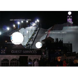 DC400W Battery Inflatable Led Light , Balloon Inflatable Camping Barbecue Party