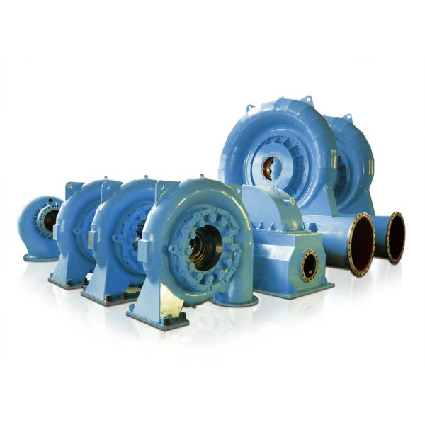 Vertical/Horizontal Brushless Water Turbine Generator With 450-1000rpm Speed High Eiffiency