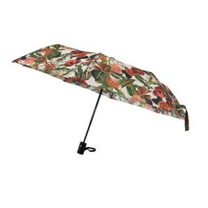 Ladies Pongee Automatic Folding Umbrella For Travel