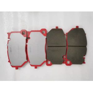 Big Friction Surface Auto Brake Pad Ceramic Carbide Metal For Akebono Caliper