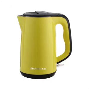 China Anti Hot Double Wall Electric Kettle 2.0L Large Capacity Seamless Welding on sale