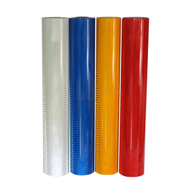 Micro Prismatic Reflective Sheeting Film Reflective Vinyl Red High Intensity