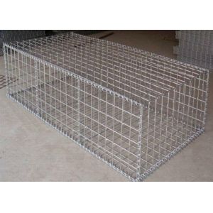2x2 inch ,3.0mm Wire Thickness Galvanized Welded Wire Mesh Gabion Box Sold Well