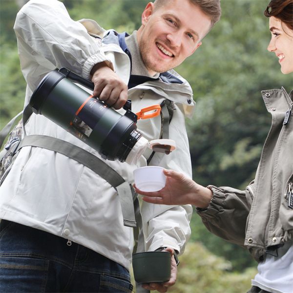 Thermal Insulation Vacuum Travel Pot For Self-Driving Travel