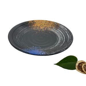 Black Personalized Camping Melamine Dinnerware Japanese And Korean Style