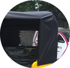 Adult 3 Wheel 50km/H Electric Passenger Tricycle