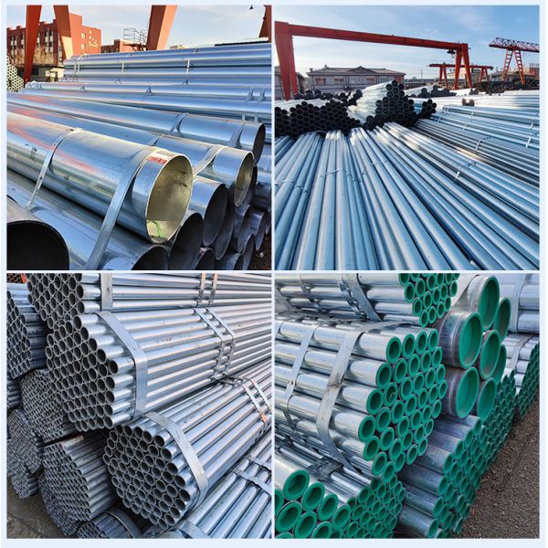 ISO9001 Hot Selled Galvanized Steel Tube Hot Dipped DX51D Z40 Grade 5.8m 6m 12m Length For Industry