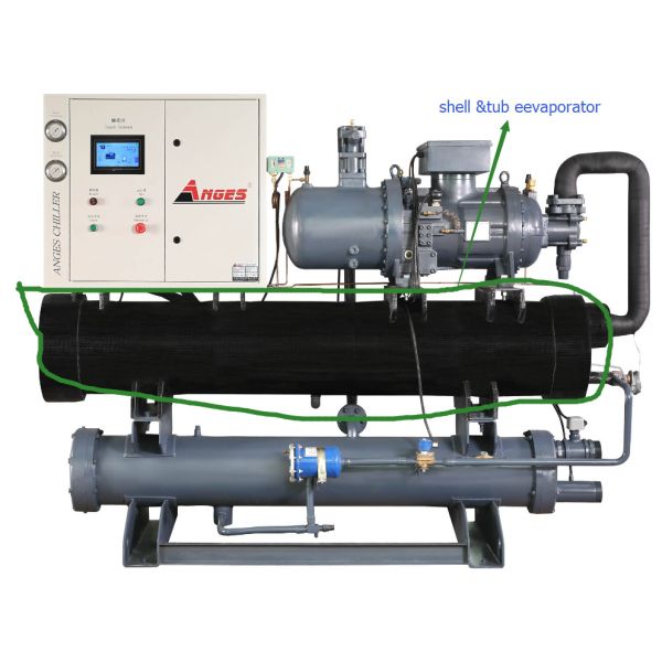Buy 120 Ton Industrial Chiller Integrated System 120hp at wholesale prices