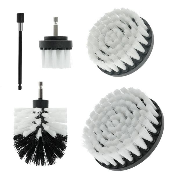 Rosh Certified Drill Scrub Brush Long Lasting Durability Fits Most Power Drills