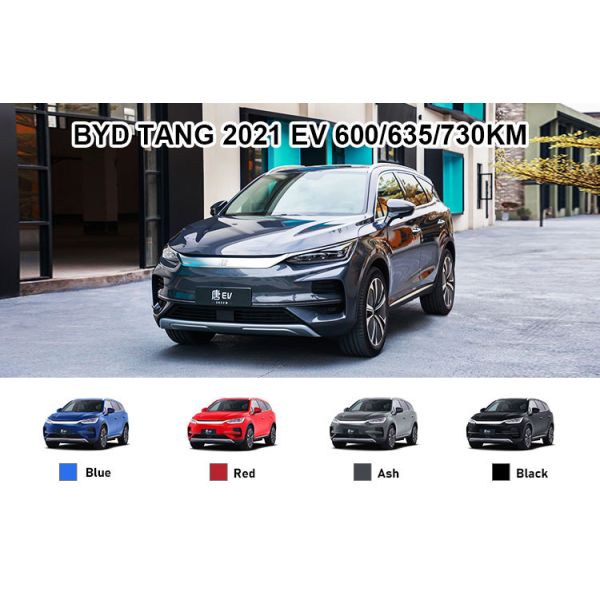 Max Speed 180 Electric Car BYD Tang 2020 2021 2022 2023 with High Speed and 635km Range