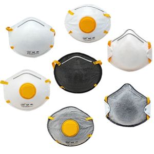 Reusable FFP3 5 Ply KN95 Particulate Filter Mask Valved Dust Respirator