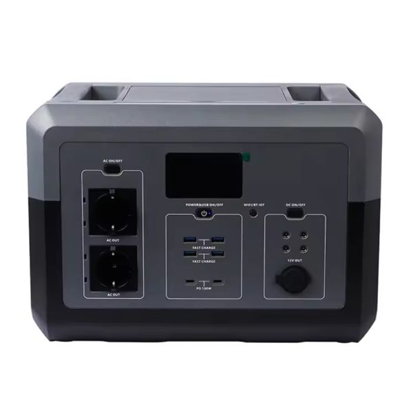 Buy Hot Sales High Capacity 1500W 1280Wh UPS Functions Bidirectional Inverter Lithium Ion Outdoor Portable Power Stati at wholesale prices