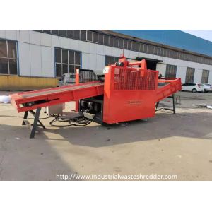 China Tapestry Rag Cutting Machine With Sharpener Hourly 8tons on sale