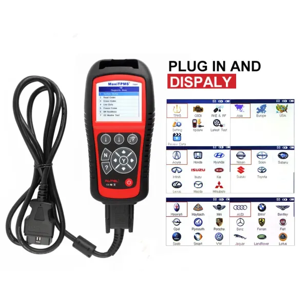 AUTEL MaxiTPMS TS601 TPMS Tool Automotive Tire Repair Tools Sensor Progarmming/Relearn/Activate for Tire Pressure