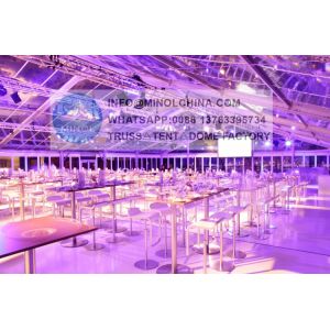 Hard Pressed Outdoor Wedding Marquee Tents Anti Rust Surface