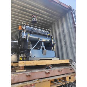 Semi-automatic 380V Stock Manual Platen Paper Die Cutting and Embossing Machine