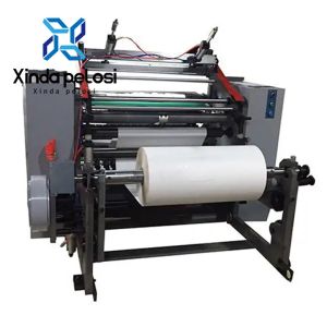 220/380/415V Cash Register Paper Slitter Rewinder Automatic Paper Roll Cutting