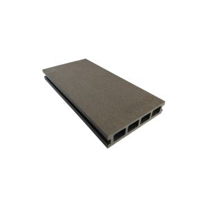 Weather Resistant Plain 146*31mm WPC Hollow Decking