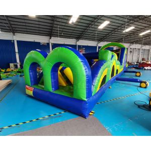 13.2X4.7X3M Inflatables Obstacle Course Adult Bounce House