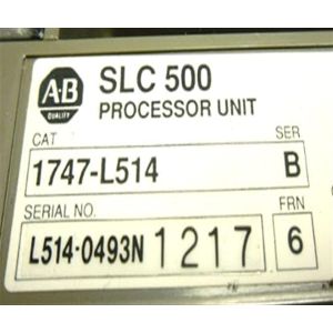 1747-L514 Processor Communication Interface Allen-Bradley Signal Range 4 - 20mA