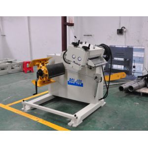 China Automatic Steel Coil Sheet Straightening Machine Power Press Metal Straightener on sale
