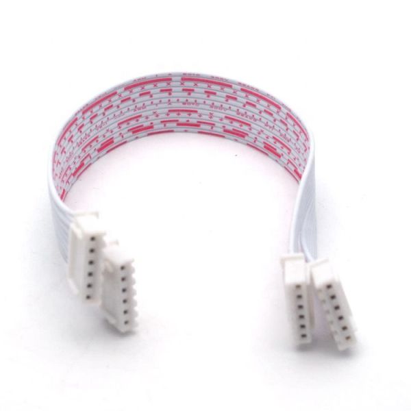 Custom 2 3 4 5 6 7 8 Pin JST XH 2.54mm Pitch Connector Flat Ribbon Cable