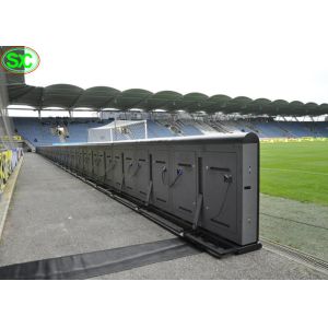 Scrolling Soccer Football Stadium Perimeter LED Display Boards Great waterproof