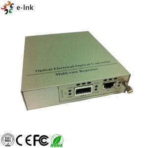 10G Fiber Ethernet Media Converter Standalone SFP+ To UTP 10G Small Portable