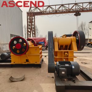 Electric Limestone Gravel Crushing Concrete Granite Jaw Crusher Machine With