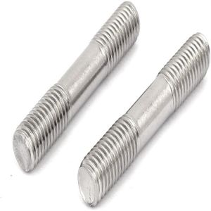 Double End Threaded Stud Screw Bolt M5x35mm 304 Stainless Steel