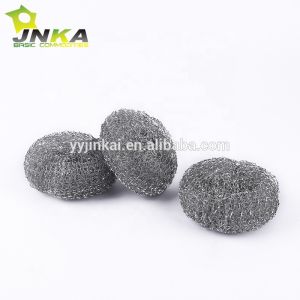 18g*3pcs Galvanized Scourer Mesh Zinc Coated Scrubber Pot Clean Ball Scrubbing