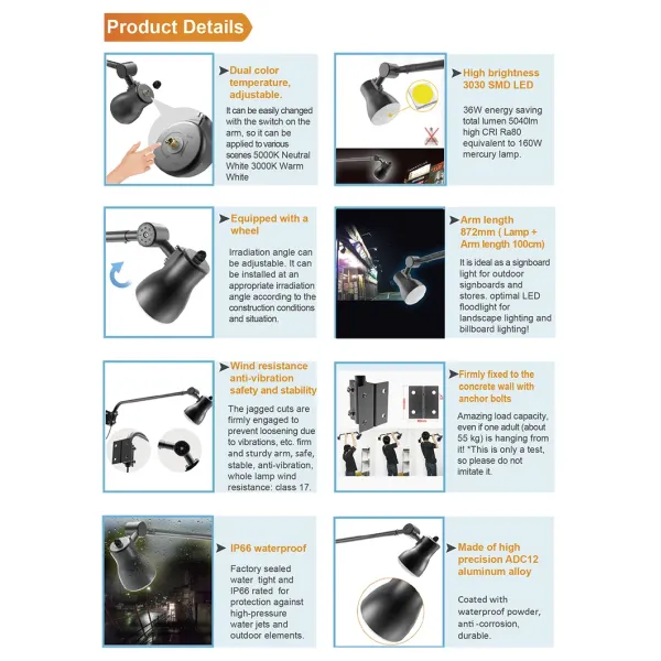 36w 360 Vertical Rotation Outdoor Led Advertising Billboard For Market Exhibition 5-