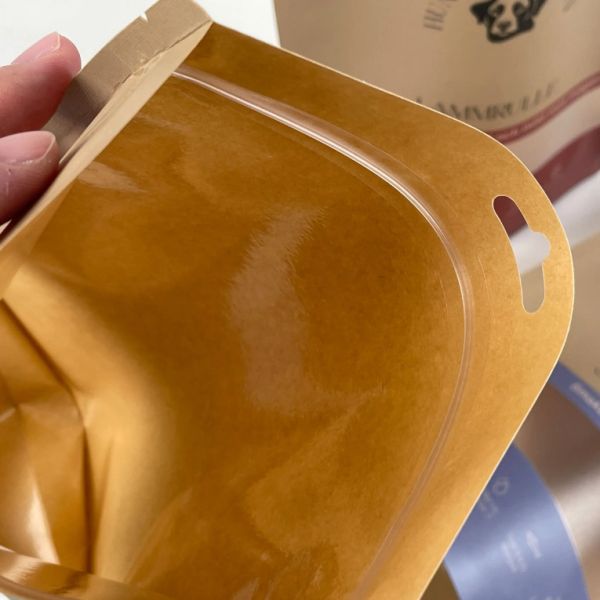 Reusable Food Packaging Stand-Up Bag Nut Snack Storage Sealed Bag Plastic Packaging Aluminum Foil Bag