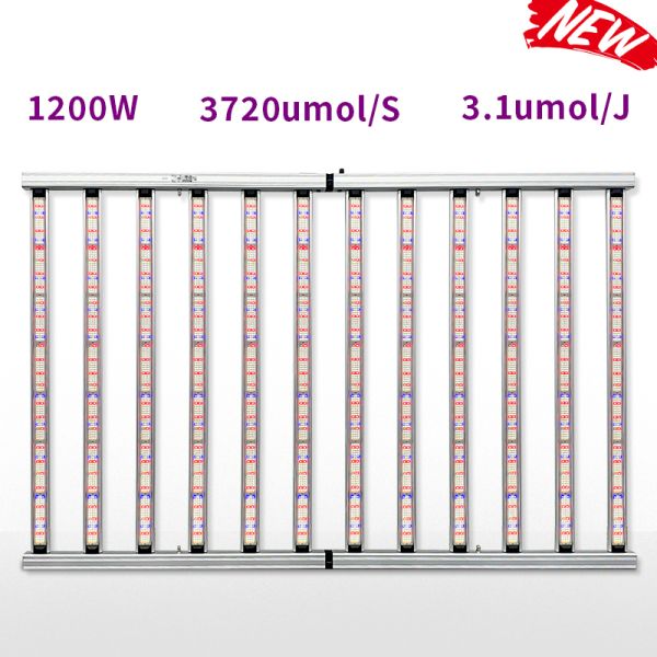 Buy 1200W 4x6ft LED Grow Light with Samsung LM301h Chips 3.1μmol/J at wholesale prices