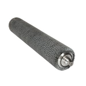 Textile Grinder Abrasive Brush Roller Nylon Wire Brush Roller