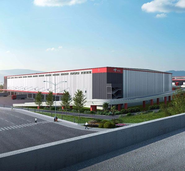 Buy Steel Structure Building With Sandwich Panel Steel Warehouse Construction at wholesale prices