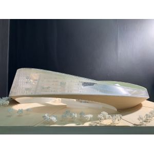 Architectual Model Tencent Conference Center Exhibition Models 3D Print and