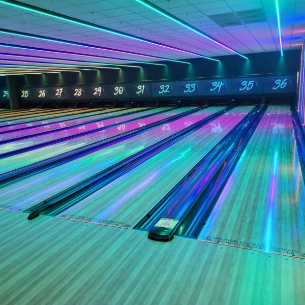 Upgrade Your Bowling Alley with Latest Design Synthetic Lanes in Various Glow Patterns