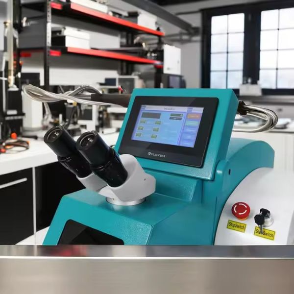 2024 200W 300W Portable Compact Mini Desktop Jewelry Welding Machine for Jewelry Making 150 KG Weight IKO Guiderail