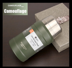 Outdoor Stainless Steel Vacuum Food Container 800ml Capacity