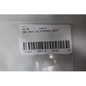 ABB DSCS-116 COMMUNICATION MODULE 57520001-BZ/5, DSCS116, 57520001BZ5