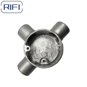 RIFI HDG Angle Malleable Iron Box BS4568 Conduit Pipe Fittings