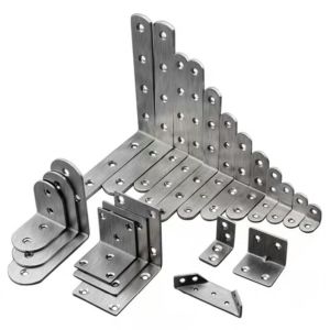 20X20 Black Right Angle Bracket