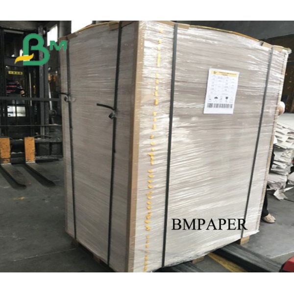 48.8 / 50 / 53g Journal Paper / White News Paper Sheets Uncoated 68 * 100cm