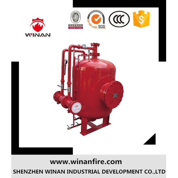 Fire Fighting Proportioning Bladder Tank Foam System 200-10000L Capacity Carbon Steel
