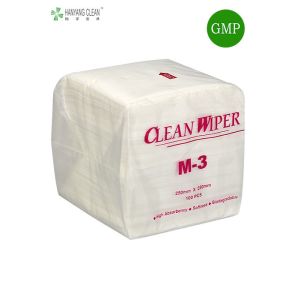 Cleanroom wipers Good Absorbability Polyester in Pharmaceutical Workshop