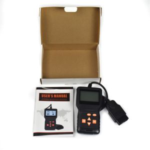 Xtruck Y10 OBD2 Scanner Car Diagnostic Tool with 16 PIN OBD II Port LCD Screen