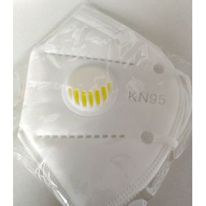 5 Layers Meltblown KN95 Face Mask Respirators With Valve